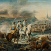 Poster av målningen Gustav II Adolf vid Wittstock 1632.