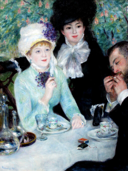 Målning av Renoir - Efter lunchen. Nu som poster hos Royal Posters.