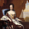 Drottning Hedvig Eleonora porträtterad av David von Krafft. Premium poster hos Royal Posters