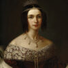 Josefina (1807-1876) drottning av Sverige och Norge prinsessa av Leuchtenberg gjord av Sophie Adlersparre. Finns just nu som poster.
