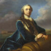 Porträtt av Augustin Ehrensvärd (1710 – 1772) – Olof Arenius. Historisk poster av porträttet på fältmarskalken.