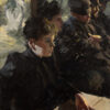 Poster av Omnibus som är målad av impressionism konstnären Anders Zorn.