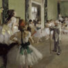 Balettklass - Edgar Degas vackert motiv finns som konstpotser hos Royal Posters