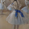 Dansare Edgar Degas som konstposter