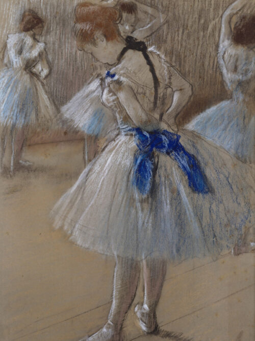 Dansare Edgar Degas som konstposter