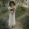 I trädgården av Albert Edelfelt.