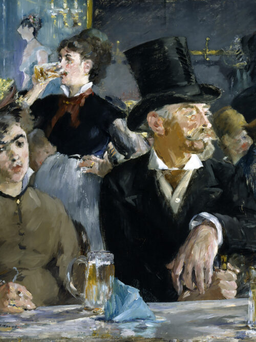 På Cafét av den franska konstnären Édouard Manet finns som konstposter