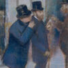 Porträtt på aktiemarknaden av Edgar Degas konstposter hos Royal Posters