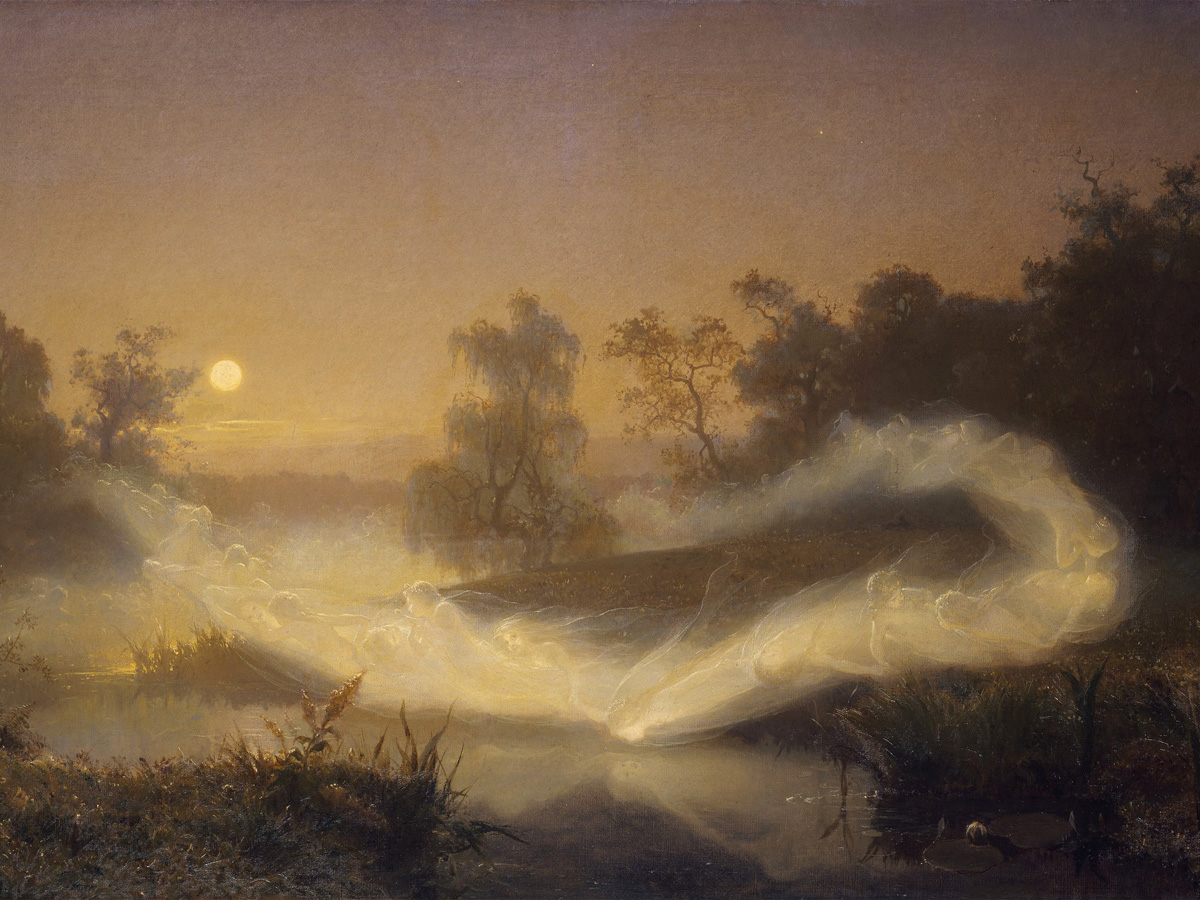 älvalek august malmström royal posters vacker svensk konst